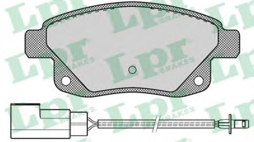 Set placute frana,frana disc FORD TRANSIT caroserie (2006 - 2014) LPR 05P1261 piesa NOUA