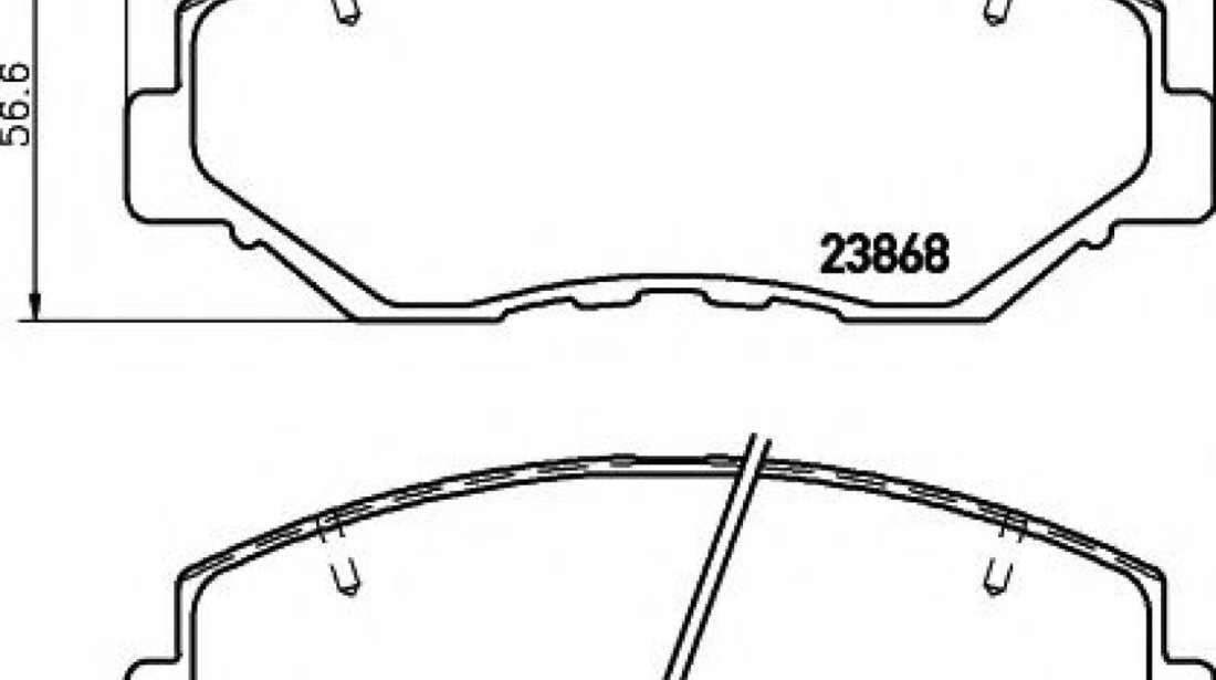 Set placute frana,frana disc HONDA ACCORD VII (CL) (2003 - 2008) TEXTAR 2386801 piesa NOUA