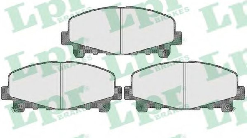 Set placute frana,frana disc HONDA ACCORD VIII (CU) (2008 - 2016) LPR 05P1607 piesa NOUA