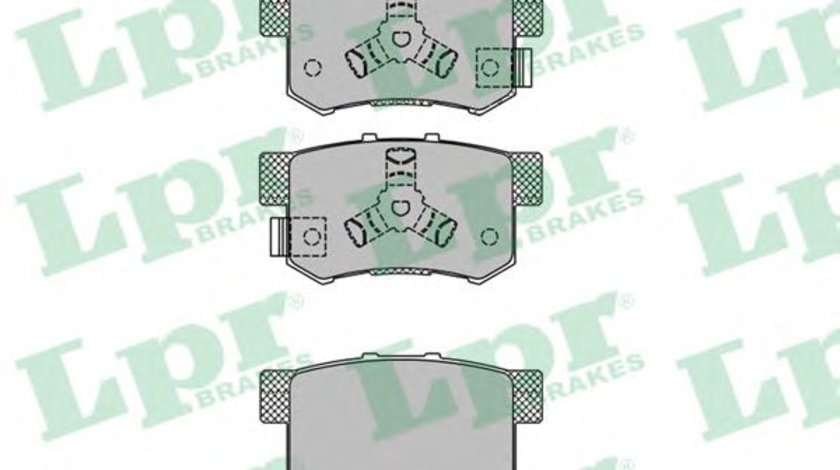 Set placute frana,frana disc HONDA ACCORD VIII (CU) (2008 - 2016) LPR 05P1404 piesa NOUA