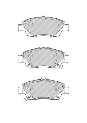 Set placute frana,frana disc HONDA CR-Z (ZF1) (2010 - 2016) FERODO FDB4404 piesa NOUA