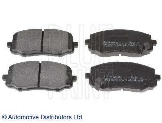 Set placute frana,frana disc HYUNDAI i10 (IA) (2013 - 2016) BLUE PRINT ADG042112 piesa NOUA