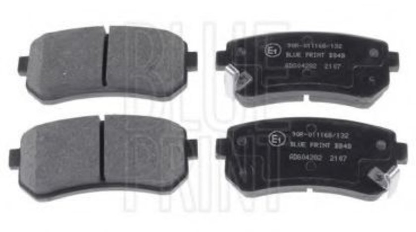 Set placute frana,frana disc HYUNDAI i20 (GB) (2014 - 2016) BLUE PRINT ADG04282 piesa NOUA