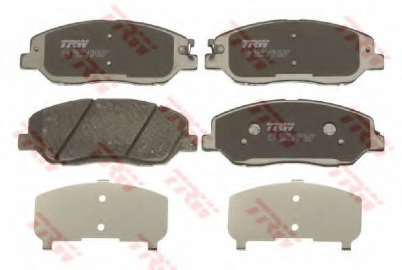 Set placute frana,frana disc HYUNDAI SANTA FE II (CM) (2005 - 2012) TRW GDB3418 piesa NOUA