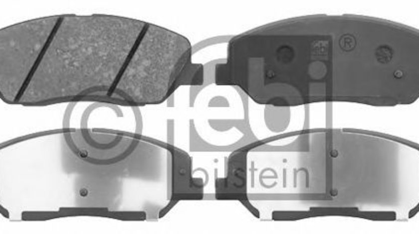 Set placute frana,frana disc HYUNDAI SANTA FE III (DM) (2012 - 2016) FEBI BILSTEIN 16667 piesa NOUA