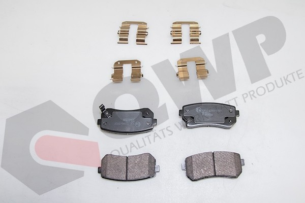 Set placute frana,frana disc HYUNDAI SONATA V (NF) (2005 - 2010) QWP WBP775 piesa NOUA