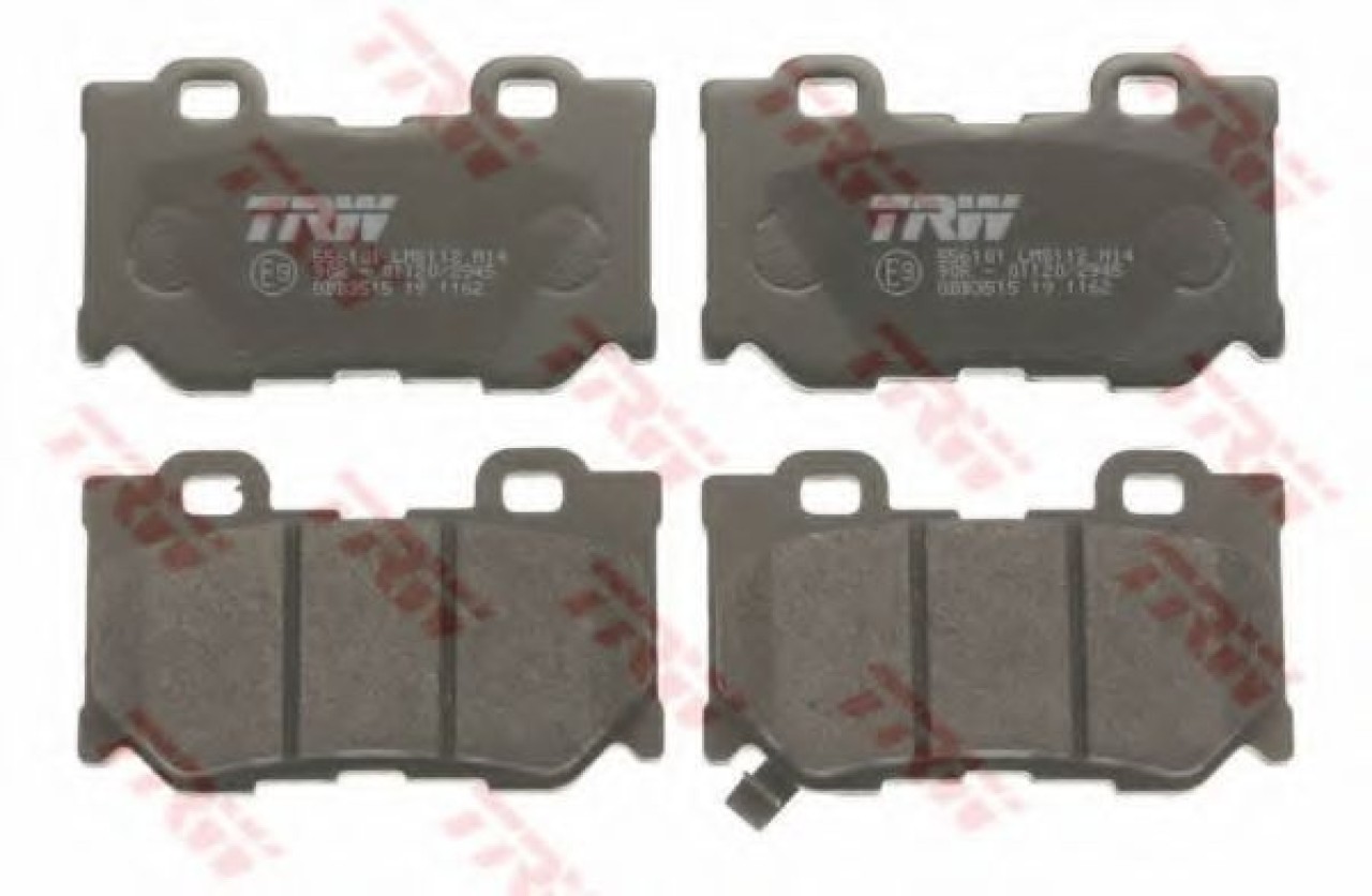 Set placute frana,frana disc INFINITI FX (2008 - 2016) TRW GDB3515 piesa NOUA