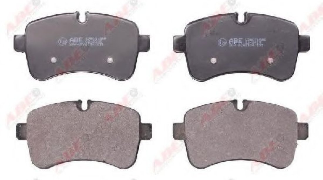 Set placute frana,frana disc IVECO DAILY IV caroserie inchisa/combi (2006 - 2012) ABE C2E001ABE piesa NOUA