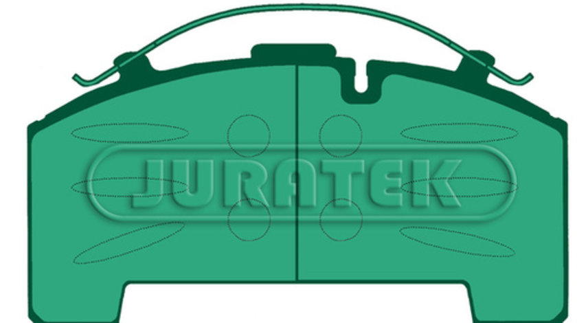 Set placute frana,frana disc (JCP2002 JURATEK)