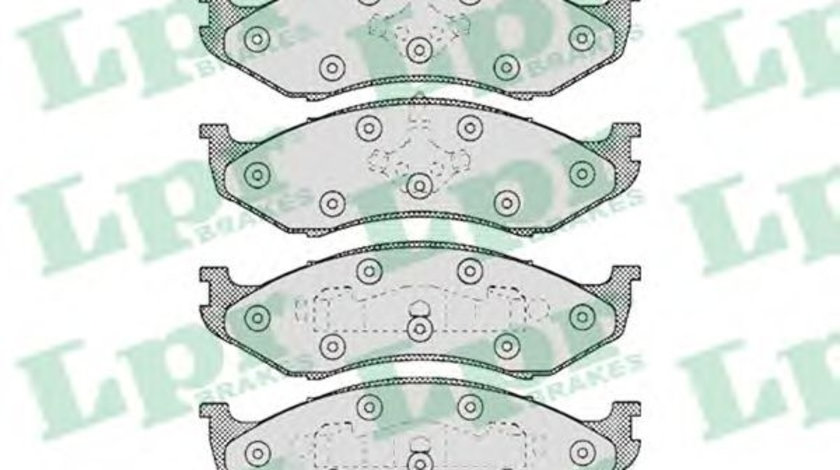 Set placute frana,frana disc JEEP CHEROKEE (XJ) (1983 - 2001) LPR 05P459 piesa NOUA