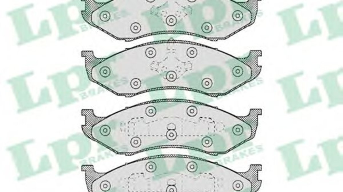 Set placute frana,frana disc JEEP GRAND CHEROKEE I (ZJ) (1991 - 1999) LPR 05P459 piesa NOUA