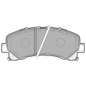 Set placute frana,frana disc KIA CARENS III (UN) (2006 - 2013) KRIEGER 0950006520 piesa NOUA