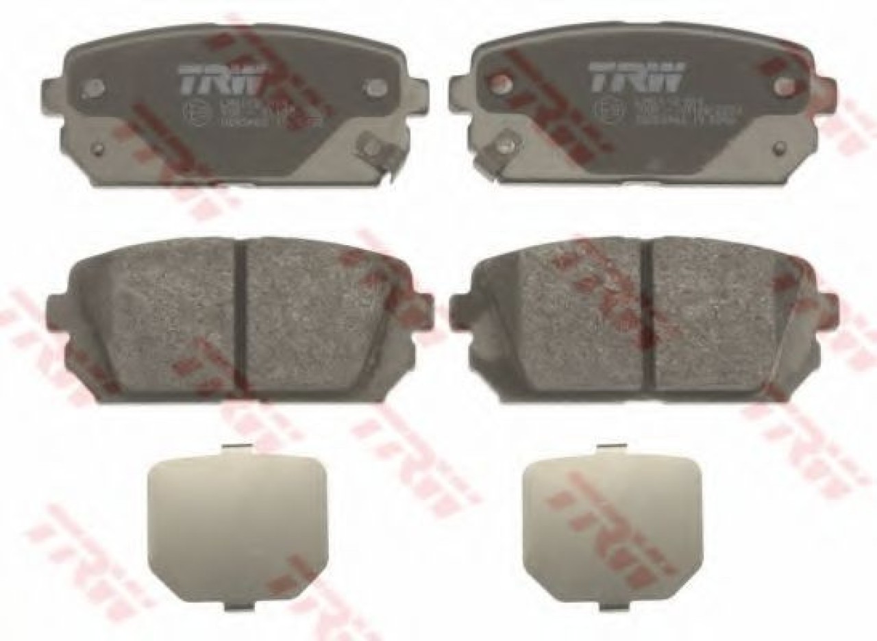 Set placute frana,frana disc KIA CARENS III (UN) (2006 - 2013) TRW GDB3462 piesa NOUA