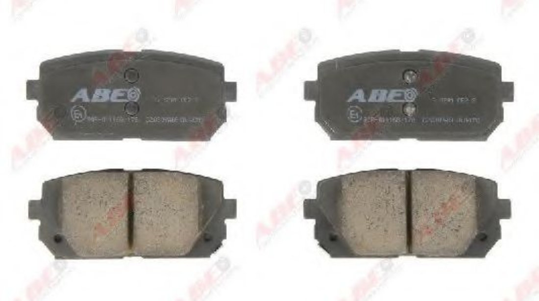 Set placute frana,frana disc KIA CARENS IV (2013 - 2016) ABE C20309ABE piesa NOUA