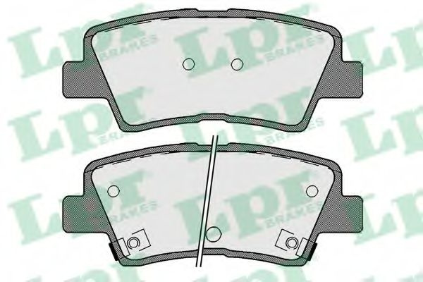 Set placute frana,frana disc KIA RIO III (UB) (2011 - 2016) LPR 05P1710 piesa NOUA