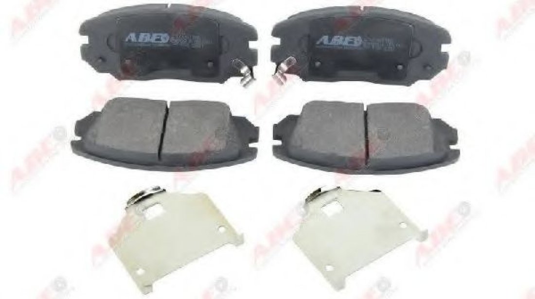 Set placute frana,frana disc KIA SPORTAGE (JE, KM) (2004 - 2016) ABE C10517ABE piesa NOUA