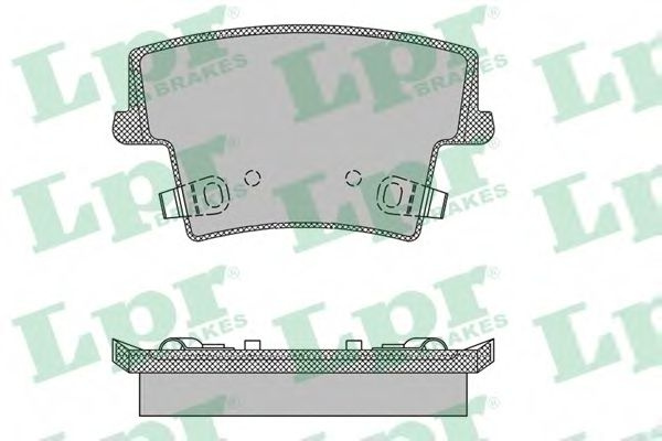 Set placute frana,frana disc LANCIA THEMA (LX) (2011 - 2016) LPR 05P1400 piesa NOUA