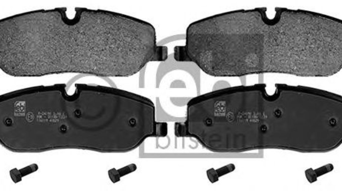 Set placute frana,frana disc LAND ROVER DISCOVERY III (LA, TAA) (2004 - 2009) FEBI BILSTEIN 116119 piesa NOUA