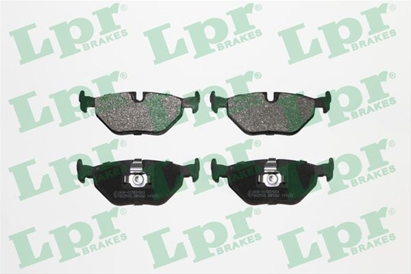 Set Placute Frana,frana Disc Lpr Bmw 05P650