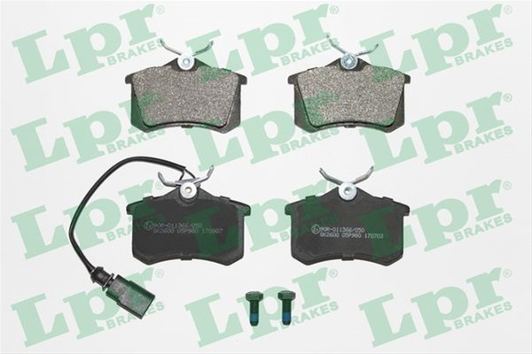 Set Placute Frana,frana Disc Lpr Ford 05P980