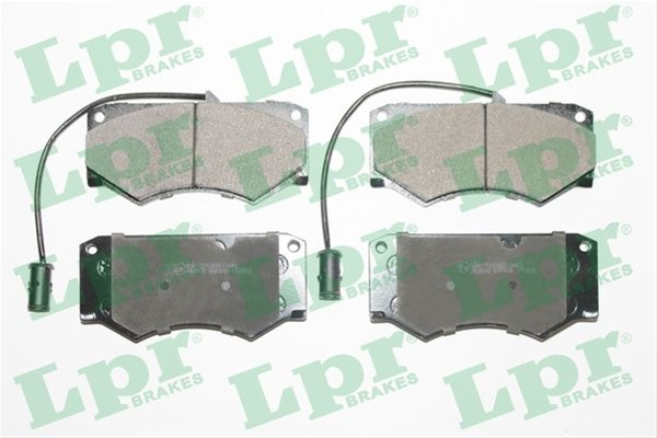 Set Placute Frana,frana Disc Lpr Iveco 05P499