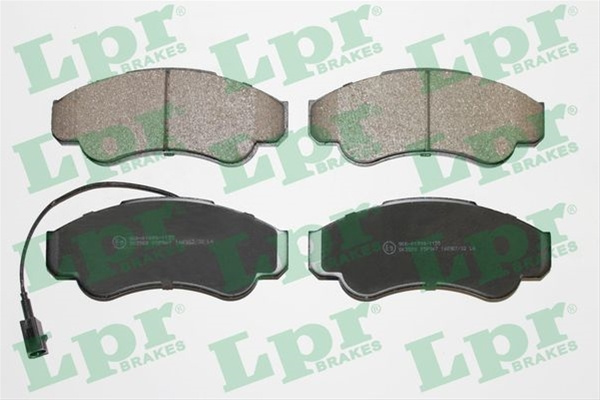 Set Placute Frana,frana Disc Lpr Peugeot 05P967