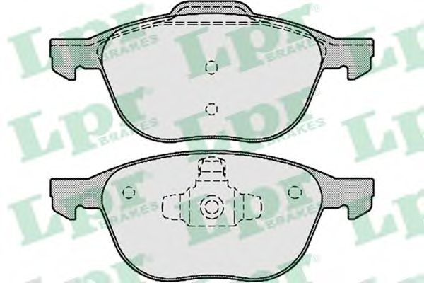 Set placute frana,frana disc MAZDA 3 Limuzina (BK) (1999 - 2009) LPR 05P1190 piesa NOUA