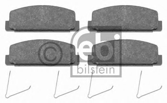 Set placute frana,frana disc MAZDA 6 Station Wagon (GY) (2002 - 2007) FEBI BILSTEIN 16500 piesa NOUA