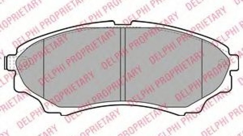 Set placute frana,frana disc MAZDA B-SERIE (UN) (1998 - 2006) DELPHI LP2036 piesa NOUA