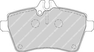 Set placute frana,frana disc MERCEDES B-CLASS (W245) (2005 - 2011) FERODO FDB1749 piesa NOUA