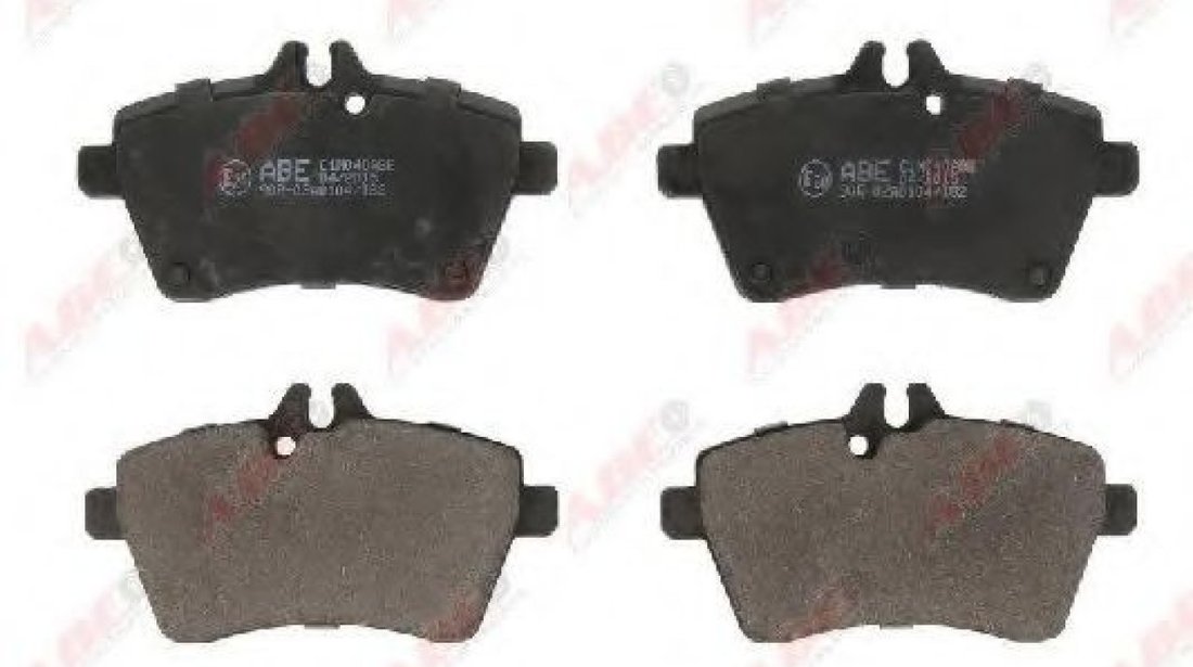 Set placute frana,frana disc MERCEDES B-CLASS (W245) (2005 - 2011) ABE C1M040ABE piesa NOUA