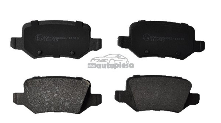 Set placute frana,frana disc MERCEDES B-CLASS (W245) (2005 - 2011) PREMIERE FPF.257 piesa NOUA