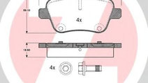 Set placute frana,frana disc MERCEDES B-CLASS (W24...