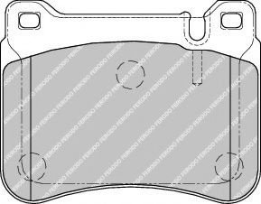 Set placute frana,frana disc MERCEDES CLK (C209) (2002 - 2009) FERODO FDB1907 piesa NOUA