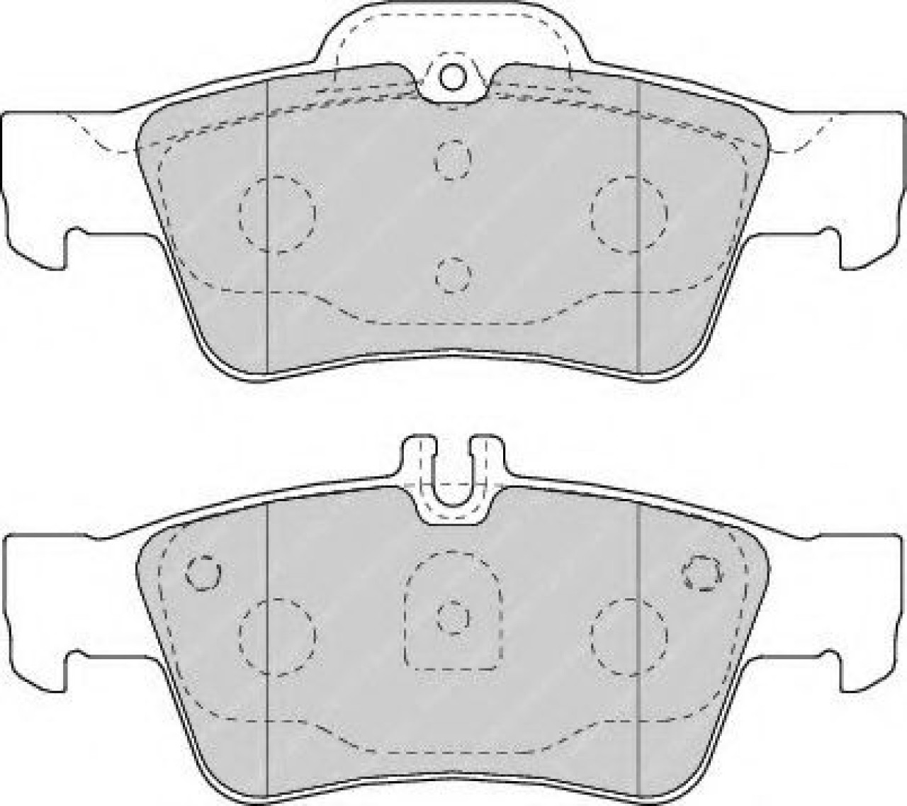 Set placute frana,frana disc MERCEDES CLS (C219) (2004 - 2011) FERODO FDB1526 piesa NOUA