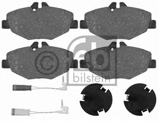 Set placute frana,frana disc MERCEDES E-CLASS T-Model (S211) (2003 - 2009) FEBI BILSTEIN 16452 piesa NOUA