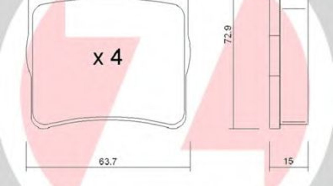 Set placute frana,frana disc MERCEDES E-CLASS (W210) (1995 - 2003) ZIMMERMANN 21919.150.1 piesa NOUA