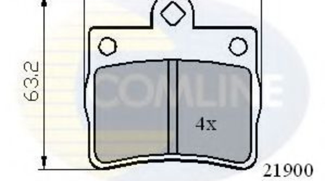 Set placute frana,frana disc MERCEDES E-CLASS Cupe (C124) (1993 - 1997) COMLINE CBP0220 piesa NOUA