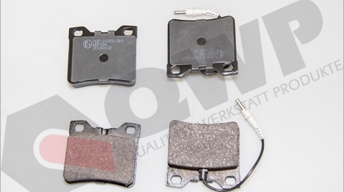 Set placute frana,frana disc MERCEDES V-CLASS (638/2) (1996 - 2003) QWP WBP234 piesa NOUA