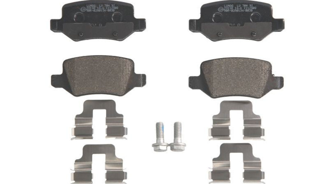 Set placute frana,frana disc MERCEDES VANEO (414) (2002 - 2005) KROTTENDORF KRO1481 piesa NOUA