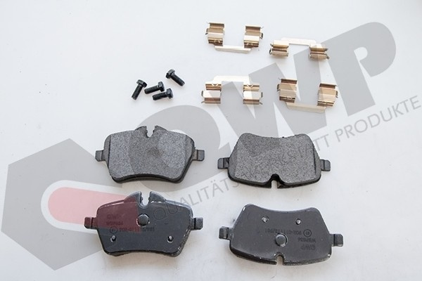 Set placute frana,frana disc MINI MINI Cabriolet (R52) (2004 - 2007) QWP WBP836 piesa NOUA