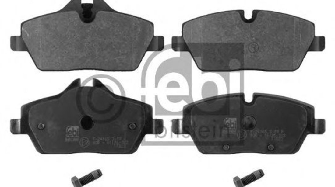 Set placute frana,frana disc MINI MINI CLUBMAN (R55) (2007 - 2015) FEBI BILSTEIN 16786 piesa NOUA