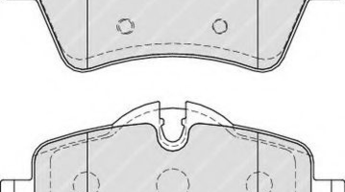 Set placute frana,frana disc MINI MINI Cupe (R58) (2011 - 2016) FERODO FDB4080 piesa NOUA