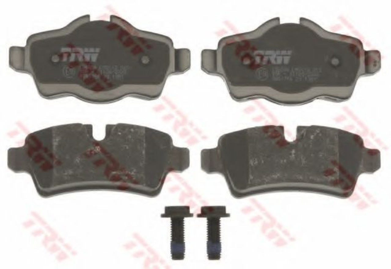 Set placute frana,frana disc MINI MINI Cupe (R58) (2011 - 2016) TRW GDB1766 piesa NOUA