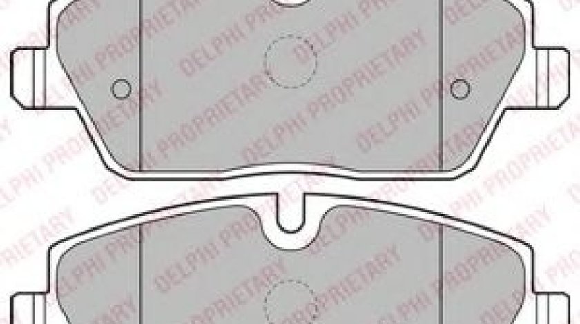 Set placute frana,frana disc MINI MINI Roadster (R59) (2012 - 2016) DELPHI LP2186 piesa NOUA