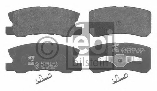 Set placute frana,frana disc MITSUBISHI ASX (GA_W) (2010 - 2016) FEBI BILSTEIN 16583 piesa NOUA