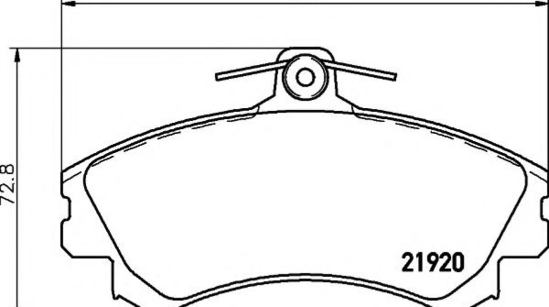 Set placute frana,frana disc MITSUBISHI CARISMA limuzina (DA) (1996 - 2006) TEXTAR 2192001 piesa NOUA