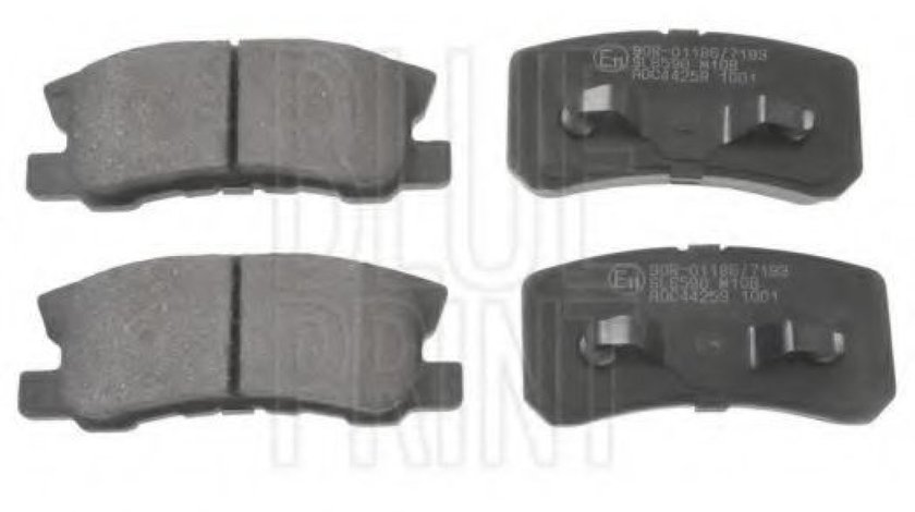 Set placute frana,frana disc MITSUBISHI OUTLANDER II (CW) (2006 - 2012) BLUE PRINT ADC44259 piesa NOUA