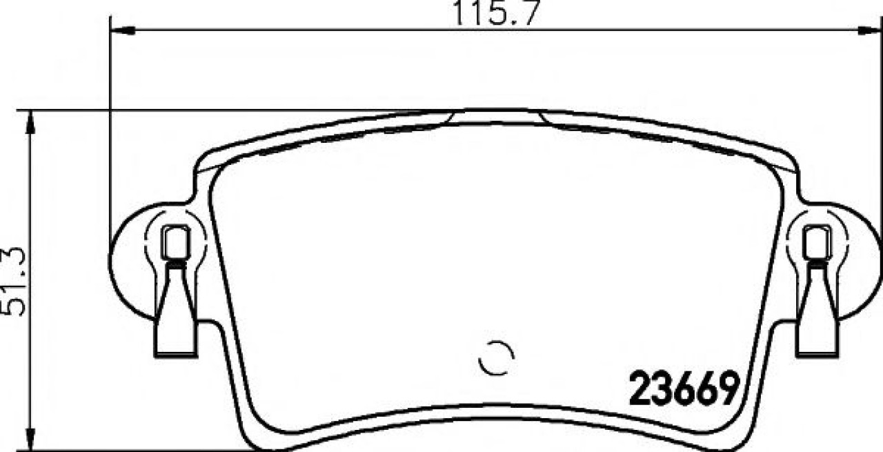 Set placute frana,frana disc NISSAN INTERSTAR platou / sasiu (2003 - 2016) TEXTAR 2366901 piesa NOUA