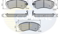 Set placute frana,frana disc NISSAN PATROL GR V Wa...